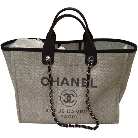 grey chanel tote bag|chanel nylon hand pochette bag.